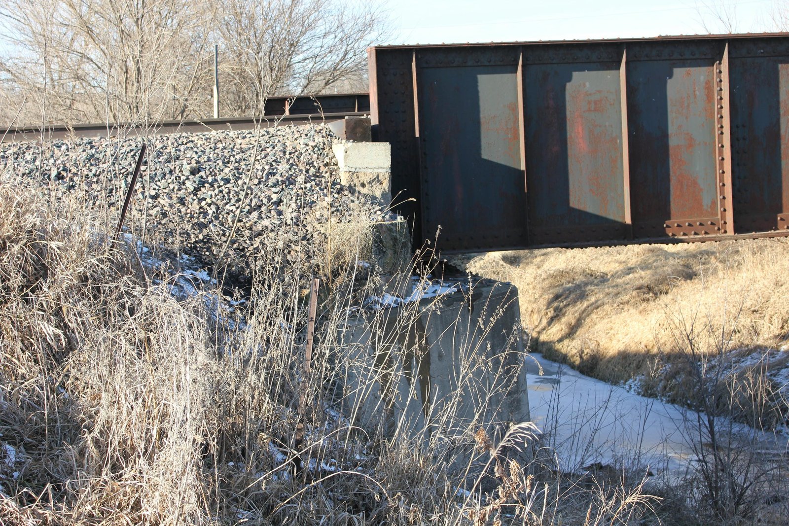 West abutment